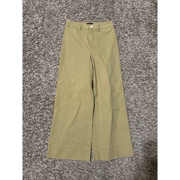 Frank and Oak Josephine Cropped Chino Pants 2 - Picture 1 of 5